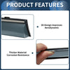Honda Accord 2018-2022 Side Window Vent Visors Black 1 Set Window Deflectors