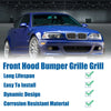 BMW 3 Series E46 (2002 - 2005) Silver Tone 1 x Pair Front Grille