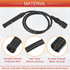 BMW 3 Series 7 x Spark Plug Wire Ignition Coil Cable (1986-1986)