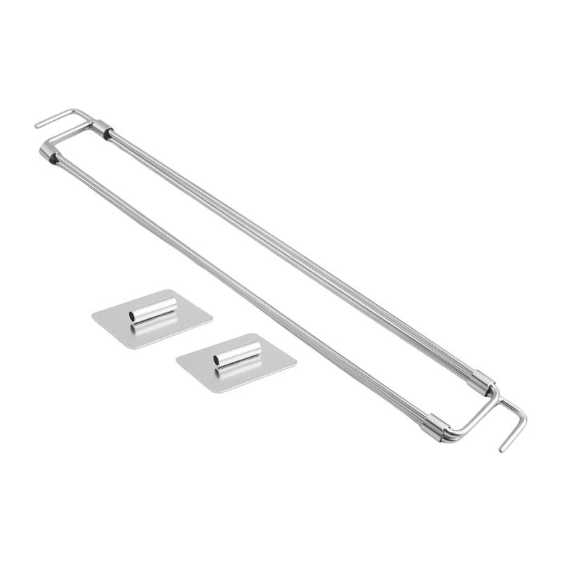 Food RV Adjustable Bars Tension-Style Stainless Steel Rods