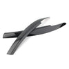 VW Scirocco Glossy Black Headlight Eyebrow Eyelid Covers (2009-2017)