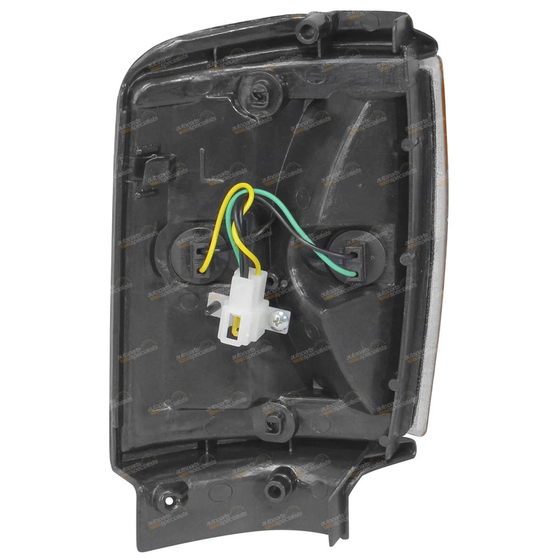Toyota Hilux LH Corner Parker Light Lamp Grey Trim (1983-1989)