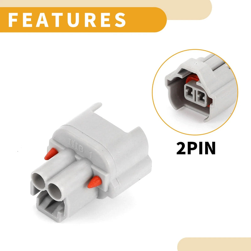 Hyundai Elantra Sonata Santa Fe Fuel Injector Connector Plug (2011-2016)