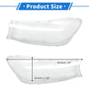 BMW 740i 1 x Pair Front Left Right Headlight Lens Cover
