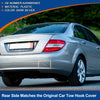 Mercedes-Benz W204 (2007-2014) Dark Silver Rear Bumper Tow Hook Cover