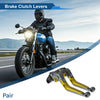Honda X11 (1999-2002) - Titanium Gold Tone Adjustable Brake Clutch Levers