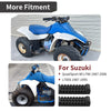 Suzuki QuadSport 80 LT80 LT80S 2x Foot Peg Rest Rubber (1987-2006)