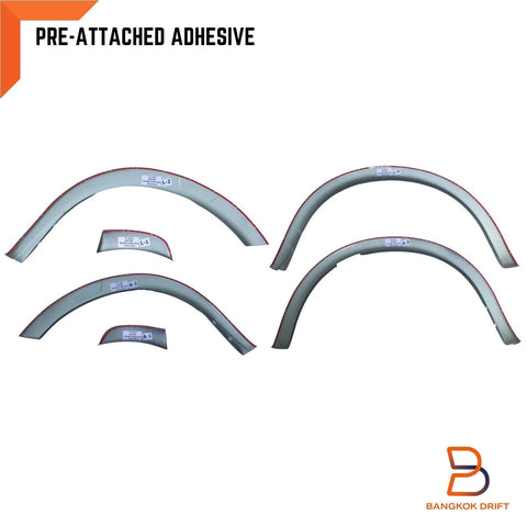 Nissan Navara D23 Matte Black Ute Guard Fender Flares (2021-2024)