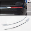 Volvo XC60 (2018-2023) 2 x ABS Chrome Rear Fog Light Tail Lamp Lid Cover Trim