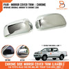 Toyota Hilux Ute Vigo SR5 Chrome Side Mirror Cover Trim (2005-2014)