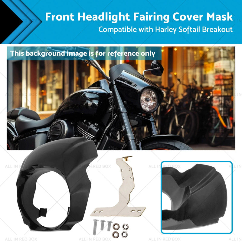 Harley Softail Breakout Front Headlight Fairing Cover (2018-2023)