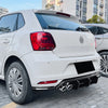 Volkswagen Polo MK5 3 x Rear Bumper Diffuser Lip Covers (2009-2014)