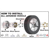 Toyota Lexus 28mm Wheel Slip On Spacer 5x114.3 Hub Centric