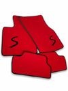 MINI Cooper S One Countryman Tailored Carpets Set Red Floor Mats (2010-2023)