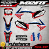 Honda CRF 450 Full Custom Graphics Sticker Kit (2009-2012)