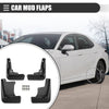 Toyota Camry Mud Flaps Splash Guards with Screw Black (2018–2022)