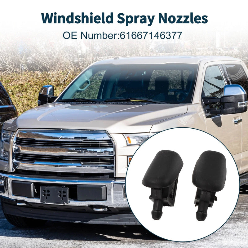 Mini Cooper Windshield Washer Nozzle & Fluid Hose (2002-2008)
