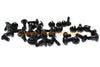 Honda CBR600RR Black Aluminium Screws (2003–2006)