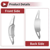 Mazda Axela Silver Tone Aluminum Alloy Steering Wheel Paddles (2020-2021)