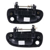 Hyundai Accent LC (2000-2006) Black Outer Door Handle Set of 2