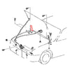 Toyota Corolla 4-Door 1991-2001 Bonnet Hinge Set