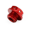 Honda CMX 300, 500 Rebel, MSX 125, Grom, Z 125, Monkey Oil Filler Plug - Red (2017-2023)