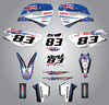 Husaberg FE 390, 450, 570, TE 250, 300, FX 450, FS 570 Aussie Pride Sticker Kit (2009-2012)