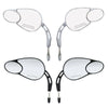 Harley Softail, Touring, Sportster 883-1200 Black/Chrome Rear-View Mirrors