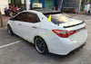 Toyota Corolla 2014-2018 4dr Sedan Rear Roof Spoiler Wing ABS