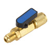 HVAC R134A R22 R12 R410A Accessories 1/4" Shut Off Ball Valve