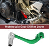 Honda CRF110F (2013-2018) Green Silver Folding Motorcycle Gear Shifter Lever