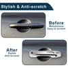 Jeep Wrangler (2018-2022) Silver Tone Door Handle Cover Trim