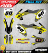KTM 50 Custom Graphics Kit BASH Style Stickers (2016-2022)