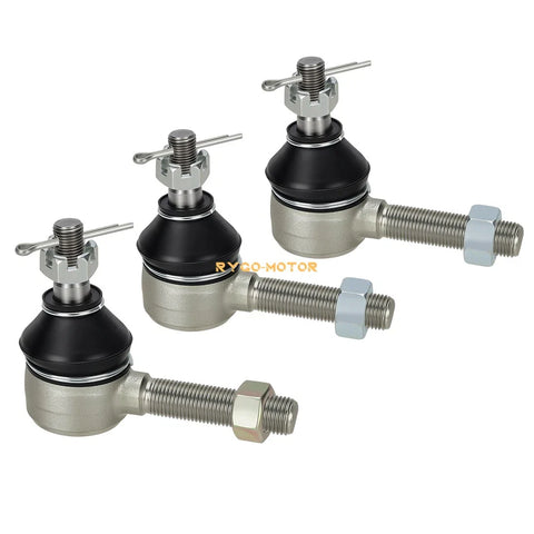 Club Car DS Golf Cart Steering Box Drag Link 3 x Tie Rod Ends (1976–2008)