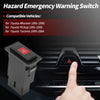 All Hazard Warning Flasher Switch Emergency Signal Light Switch Button
