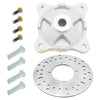 Polaris Magnum 330 4x4 Front Wheel Hub & Studs & Brake Rotor Kit (2004–2006)