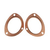 Chevy SBC BBC 2 x 3" Copper Header Pipe Collector Flange Gaskets