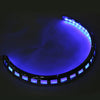 Honda GL1800 F6B Brake Rotor Covers LED Ring Of Fire Blue (2001 - 2017)