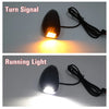Harley Road Glide FLTRX FLTRU FLTRK Front Turn Signal Light Black (2015-2024)