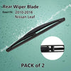 Nissan Leaf 250mm REAR Windshield Wiper Blade (10-16)