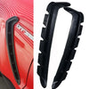 Ford Mustang GT350 GT550 18-22 Carbon Fiber Side Fender Air Vent Cover Trim