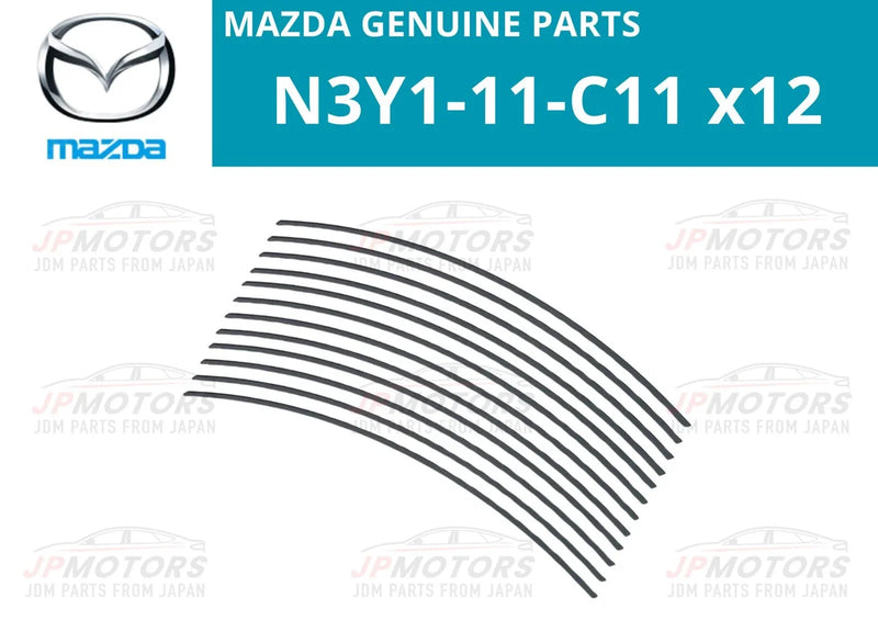 MAZDA RX-7 12 x Engine Rotor Side Seal (1986–95)