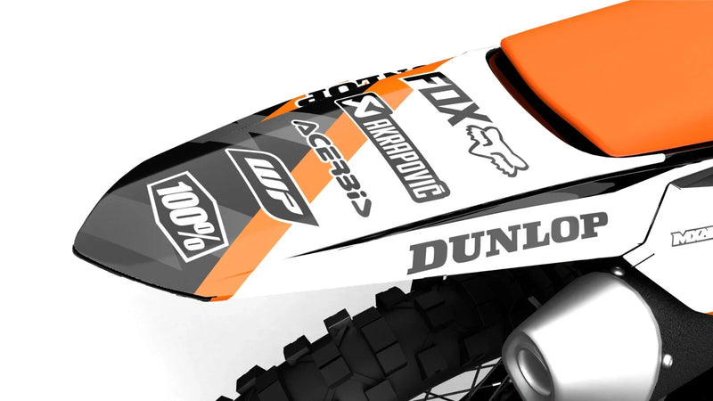 KTM 50 Custom Graphics Kit Suspect Style Stickers (2016-2023)