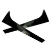 Skoda Kodiaq 2 x Rear Window Spoiler Side Wing Trim Covers (2016-2020)