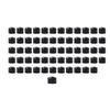Harley Twin Cam Engines 60X Black Engine Screw Caps (1999-2017)