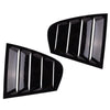 BMW 3 Series 2 x Glossy Black Side Window Louvers (2012-2019)