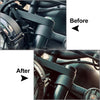 Honda Rebel CMX 250 300 Black Upper Fork Stem Nut Cover (2017-2023)