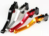 Suzuki GSX-R1000 GSX-R750 GSX-R600 CNC Brake Clutch Lever 2 x (2001-2023)