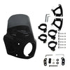 Harley Dyna Super Glide FXD 11" Grey Windshield w/ 62mm Clamps (2006-2010)