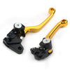 YAMAHA WR 250F WR 450F Gold Pivot Brake Clutch Levers (2001-2016)